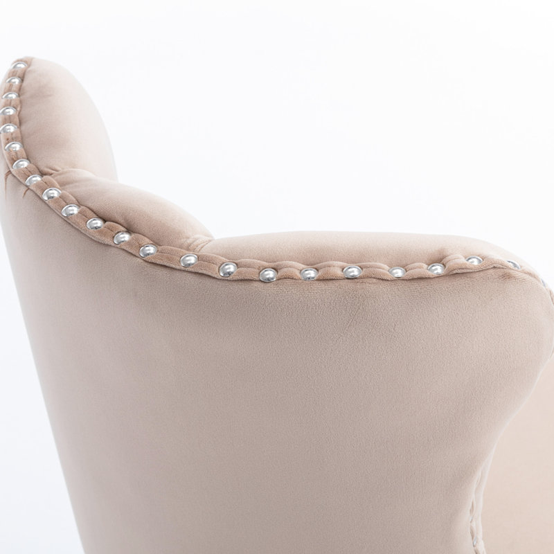 Tabourets de bar modernes en velours kaki, hauteur réglable de 63,5 à 84 cm, siège rembourré, dossier confortable, couleur kaki, pour la maison, le pub ou la cuisine. Deux tabourets de bar kaki, îlot central.