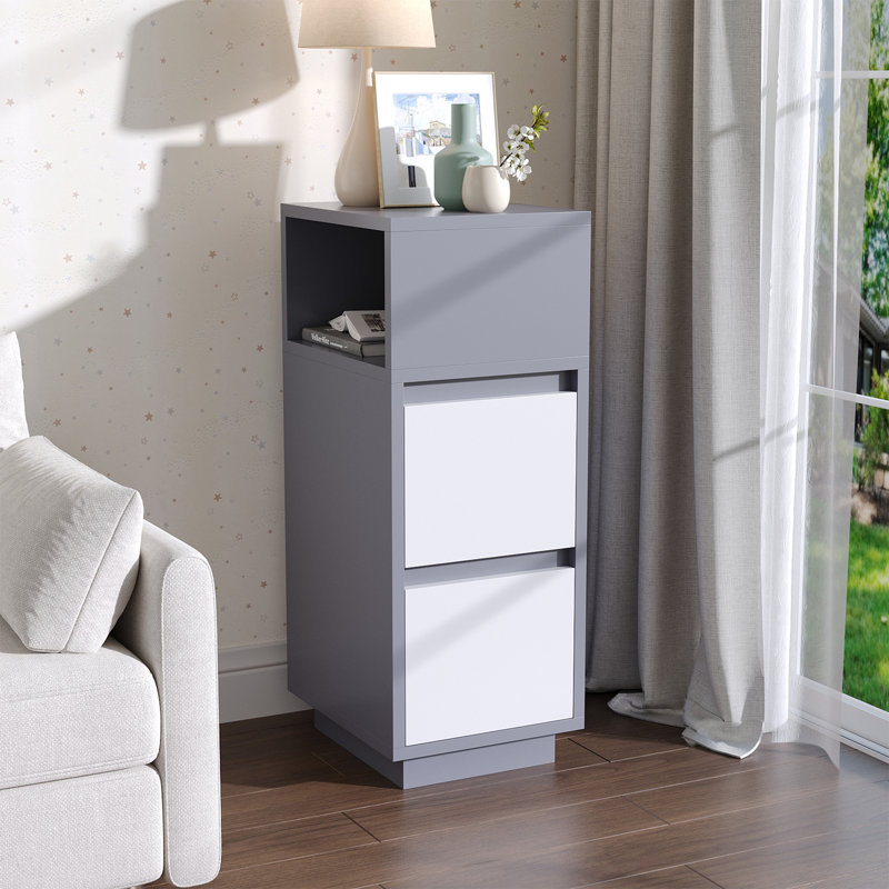 25 cm W Bedside Table