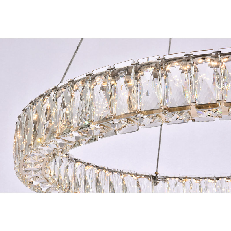 Luminaire suspendu simple rond 26 po Maart Maart, Or