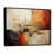 Black Floater Framed