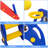 Nyeekoy 45.27'' W Plastic Freestanding Slide