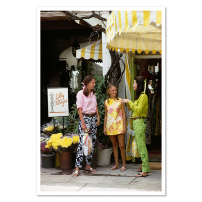 Getty Images, "Lily Pulitzer Palm Beach Shop", Slim Aarons, January 1, 1968 Print