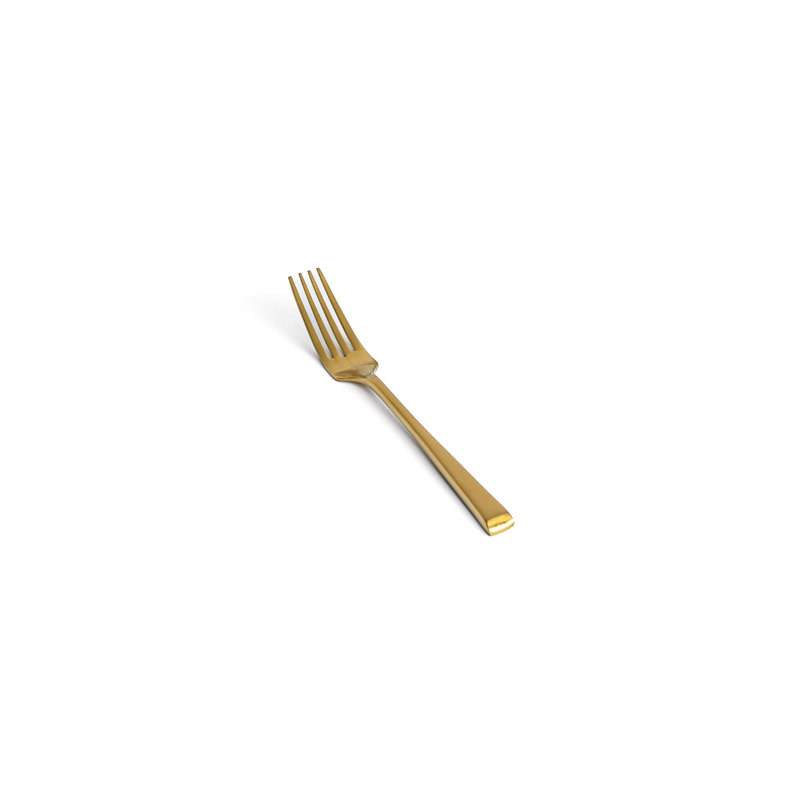 Fourchette à salade Parker - Laiton mat, Laiton