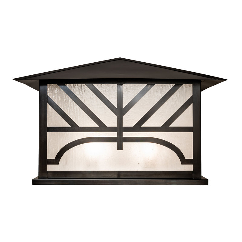 37" Square Seneca Chevron Mission Pier Mount