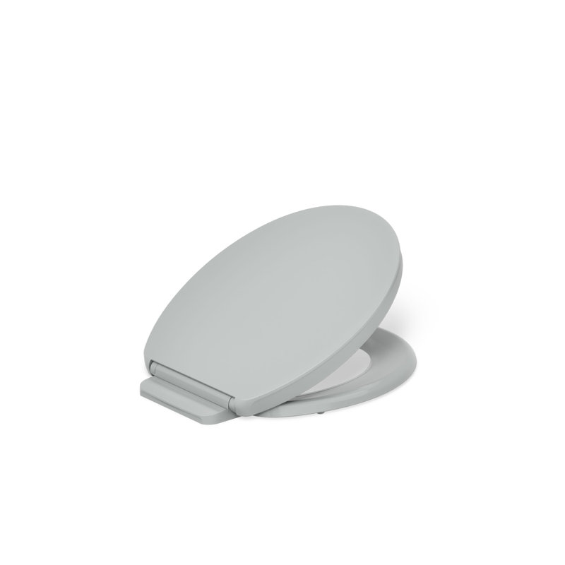 Impro Toilet Seat, Ice Gray, Round