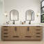 Meuble-lavabo autoportant avec lavabo double 70,8 po Carla-500595065-500595061