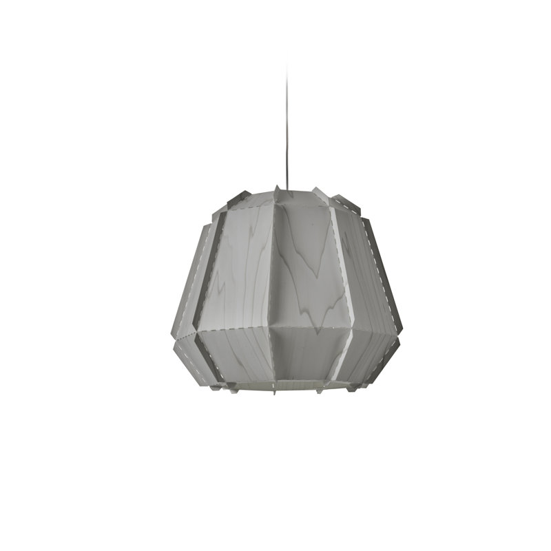 Stitches 1 - Light Pendant, Gray, E26/Medium (Standard)