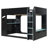 Dasher Gaming Loft Bed with Desk, Storage, Hanging Rod & RGB Lighting-1912655738