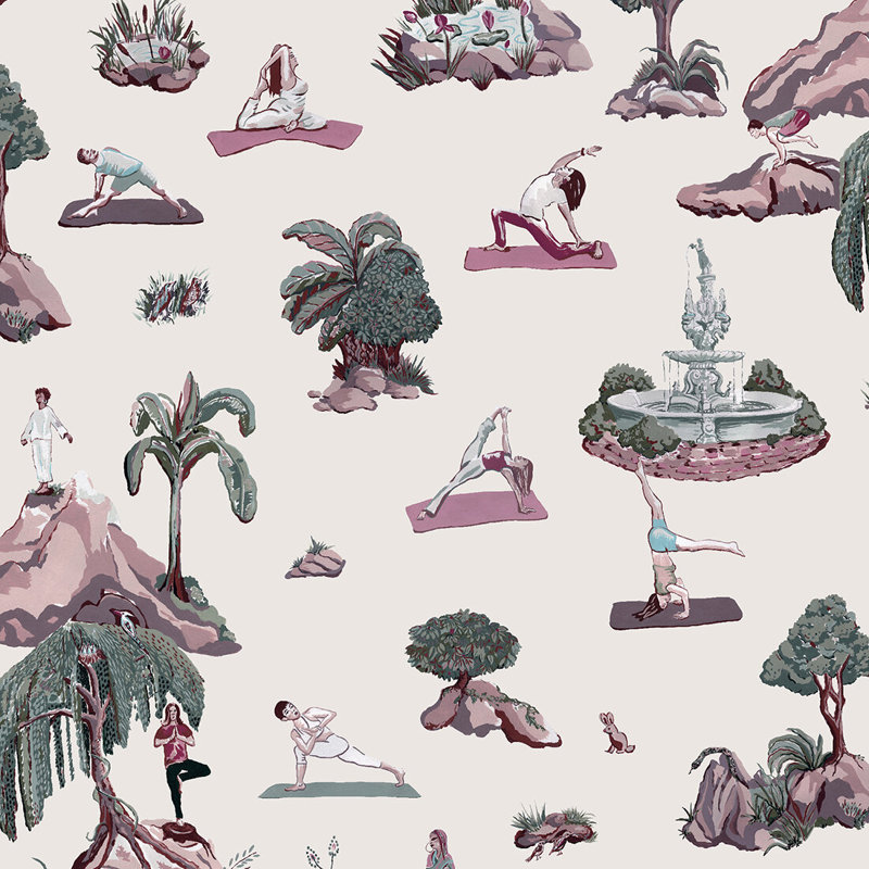 Forest Yoga, Overcast, Paper