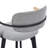 Swivel Upholstered 25.59"" Bar Stool with solid Wood Frame-1981216504
