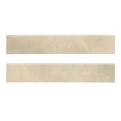 Sonoma 3 in. x 18 in. Matte Porcelain Bullnose Tile Trim