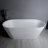 71" x 34" Freestanding Soaking Bathtub