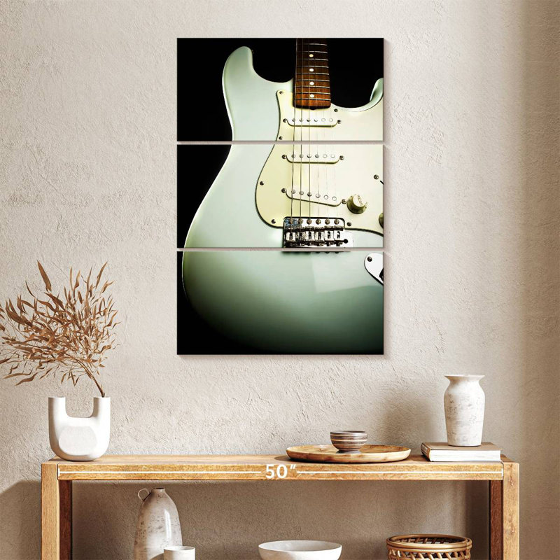 Guitare Pearly Rock, H 38 po x l 24 po