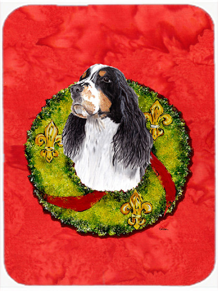 Caroline's Treasures Springer Spaniel Glass Cutting Board