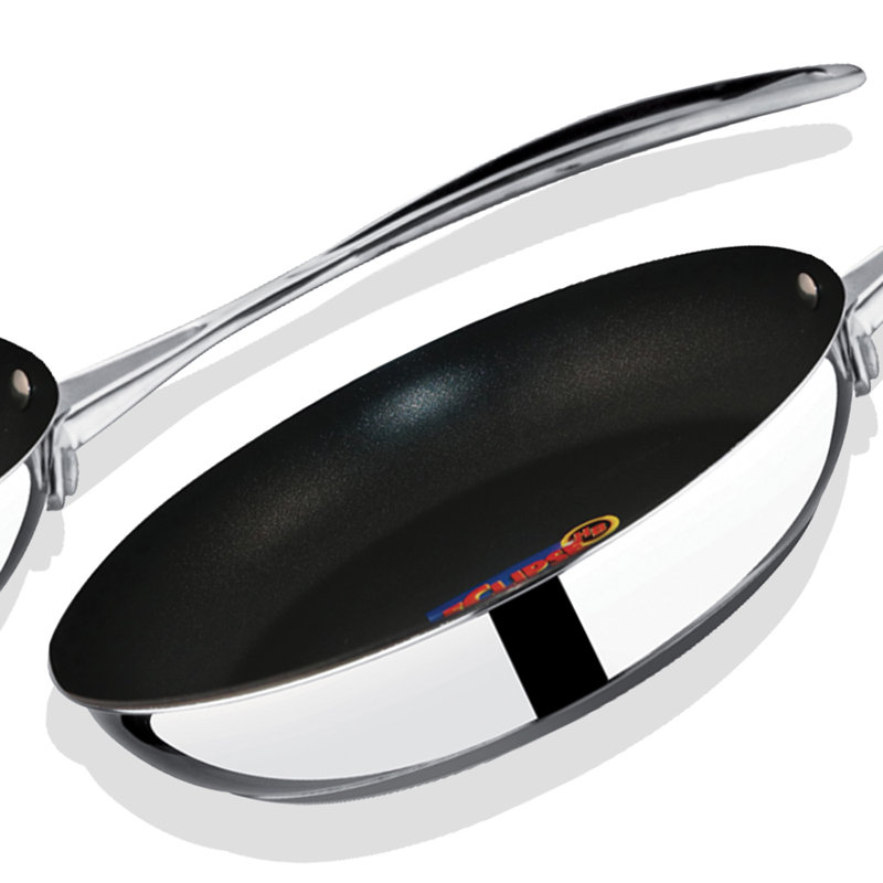 Poêle à frire Glamour Stone Acier inoxydable, L 9,4488 po