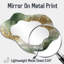 Miroir décoratif asymétrique Ephemeral Emerald Pathway To The Gemstone I-553547517