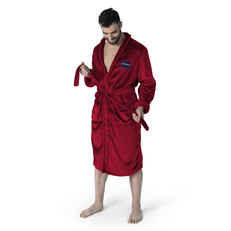 NHL Florida Panthers Champs - Red Silk Touch Robe L / XL - NHL Lounge Lounge for Game Day or Gifting, L