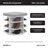 Revolution Rotating 12 Pair Shoe Storage Bench