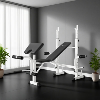 Banc de musculation ajustable multifonctionnel