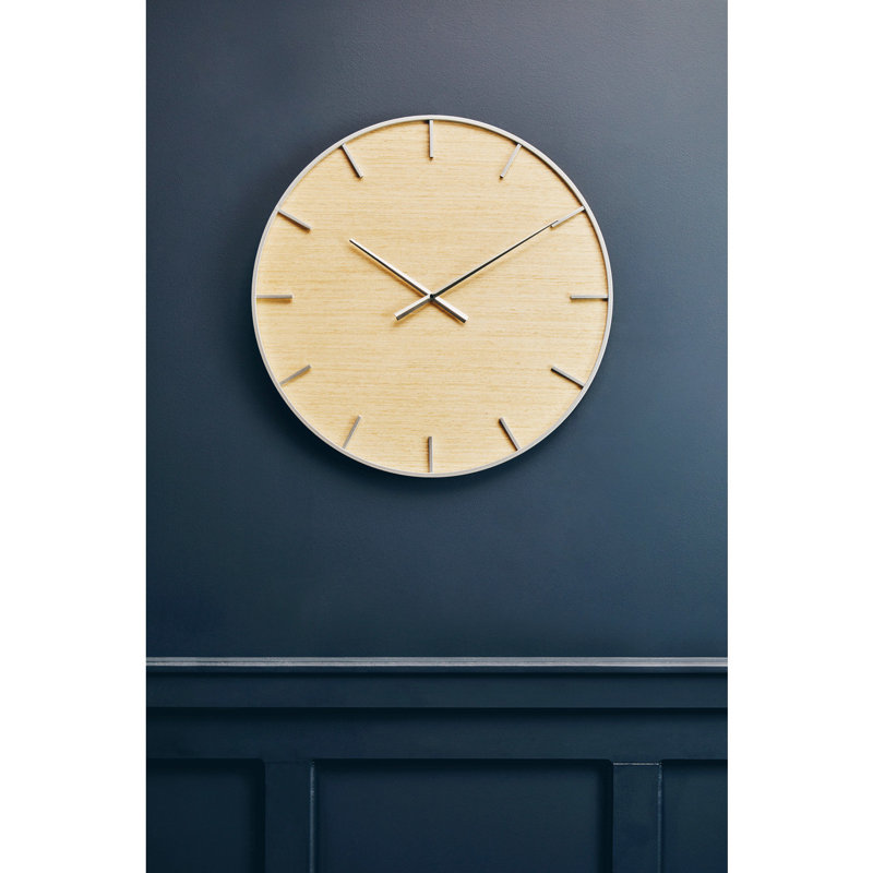 Elverta Metal Wall Clock