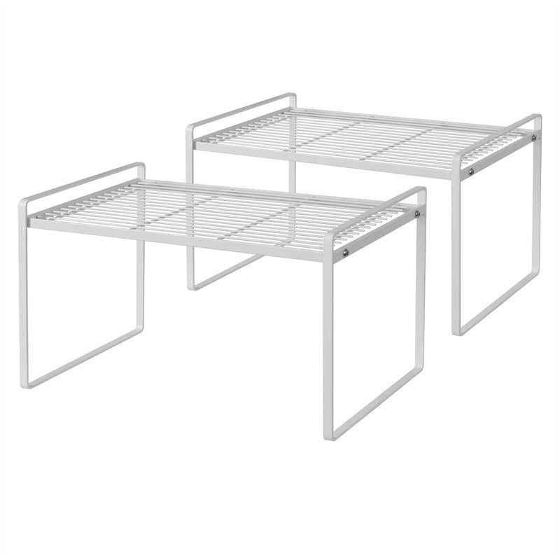 Étagère murale Nehemyah, H 9,50 po x l 16,10 po x P 19,00 po, Blanc