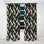 Dimensions de la mosaïque en marbre noir et doré III - Rideau moderne - Velours obscurcissant - 1 panneau