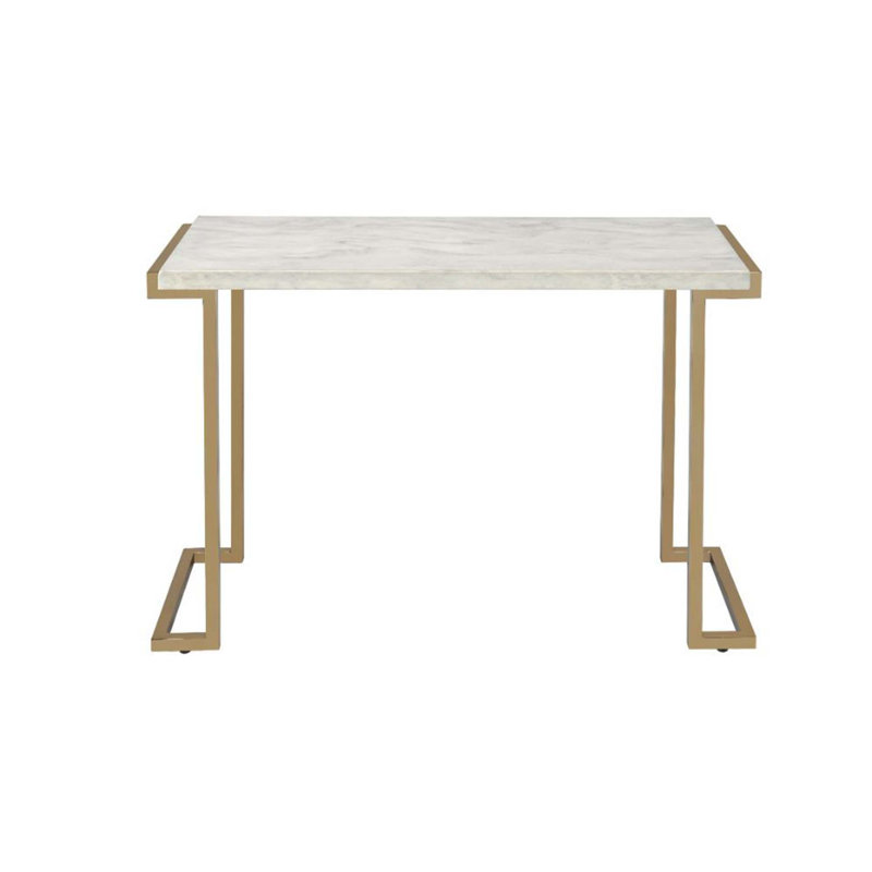 Console en faux marbre