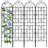 Garden trellis , durable metal material for supporting climbing plants,outdoor use-24830926-24830920