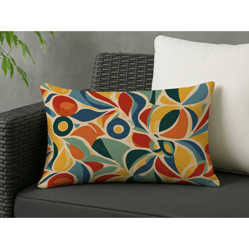 Breezy Line Indoor And Outdoor Pillow, Rectangle 25"H x 18"W