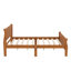 Lit plateforme double en bois avec tête de lit-1124520409-1124520390