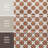 Sentier Des Cotto Star W/Cross 11-7/8 In. X 11-7/8 In. Porcelain Mosaic Tile-116014999