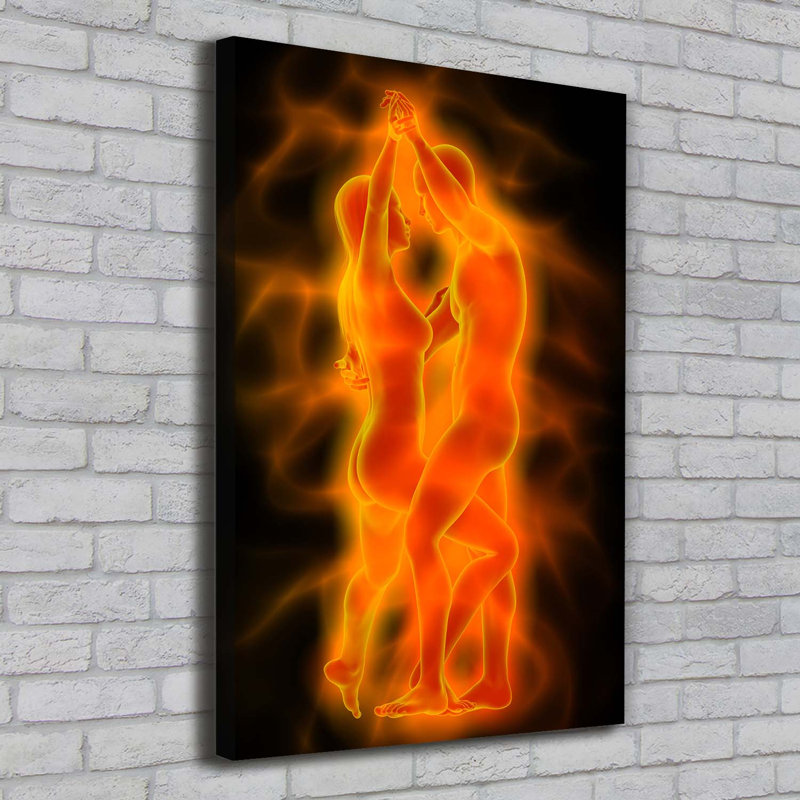 Dancing Couple - Wrapped Canvas Print