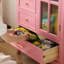 Armoire d'appoint moderne de style nordique.