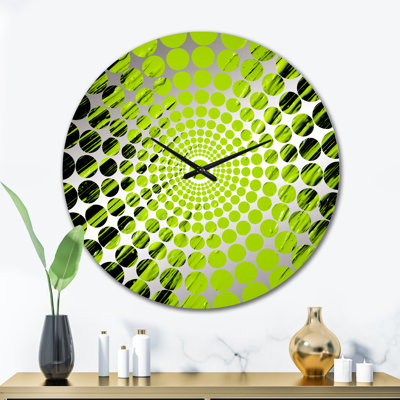 Southside - Abstract Collages Wall Clock