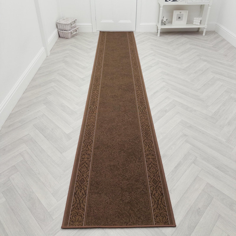 Runner Vintage Look Looped / Hooked Area Rug, Runner 100 x 390 cm