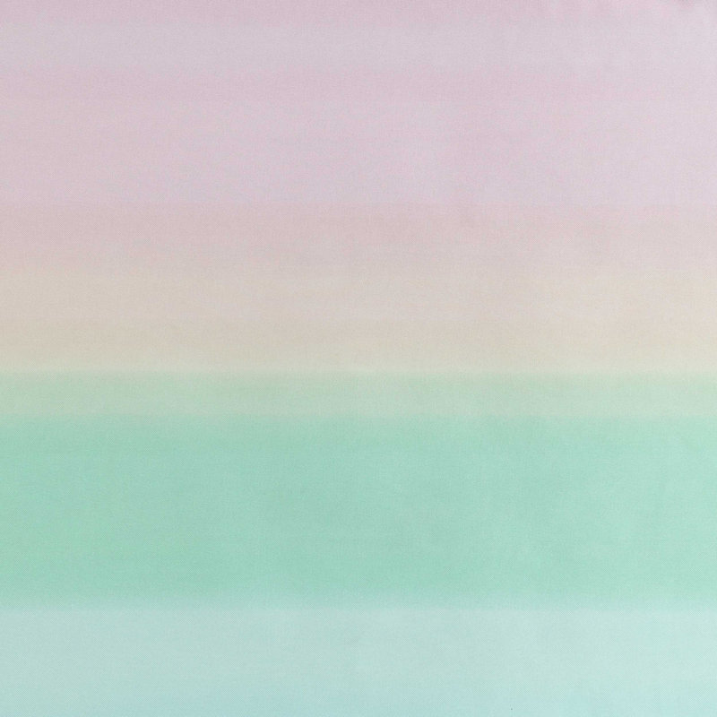 Betsey Johnson Soft Satin Sheet Sets, Twin Sheet Set with 1 Pillowcase, Pastel Ombre