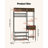 Hall Tree, 70.9 in Coat Rack with Shoe Bench & 2 Drawers, 3-in-1 Freestanding Shoe Rack Storage Organizer with Bookshelf & Wire Shelf, Steel Frame Entrance Coat Holder for Entry, Bedroom, Closet