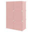 6 - Pair Stackable Shoe Storage Cabinet