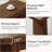 47-Inch Wooden Entryway Bench for Bedroom-1996923620