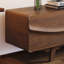 Meuble télé rétro avec rangement simple