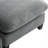 L-Shaped Upholstered Sectional Sofa With Movable Ottoman-1610013085