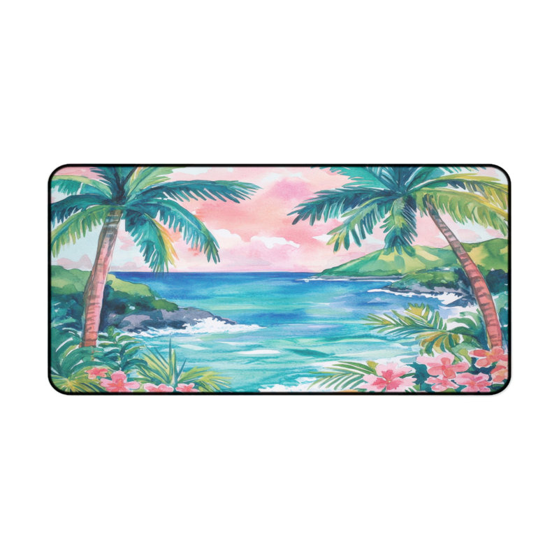 Polyester Desk Pad, 31.5x15.5