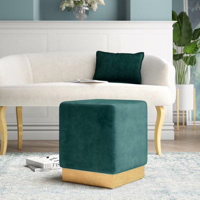 Annora Velvet Ottoman
