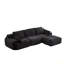 Modern Memory Foam Compressed Sofa,Large Sectional Couches For Living Room,Pet-Friendly Cloud Modular Sectional Sofa,Corduroy Fabric,Extra Deep Loveseat,No Assembly Required-1487854420