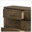Commode à finition chêne Merrilee
