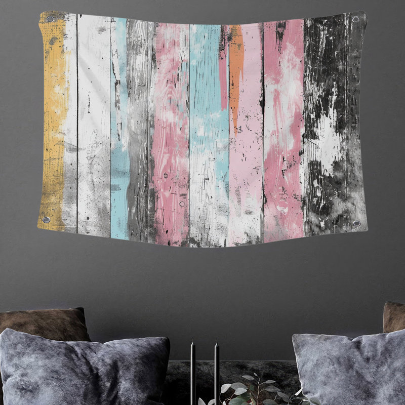 Tapisserie murale - Décoration murale texturée, H 50 po x l 60 po