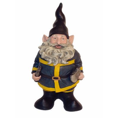 Statue de pompier gnome Nowaday