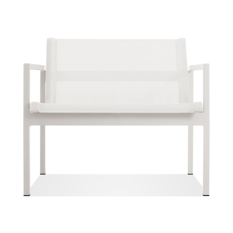 Skiff Outdoor Lounge Chair, White