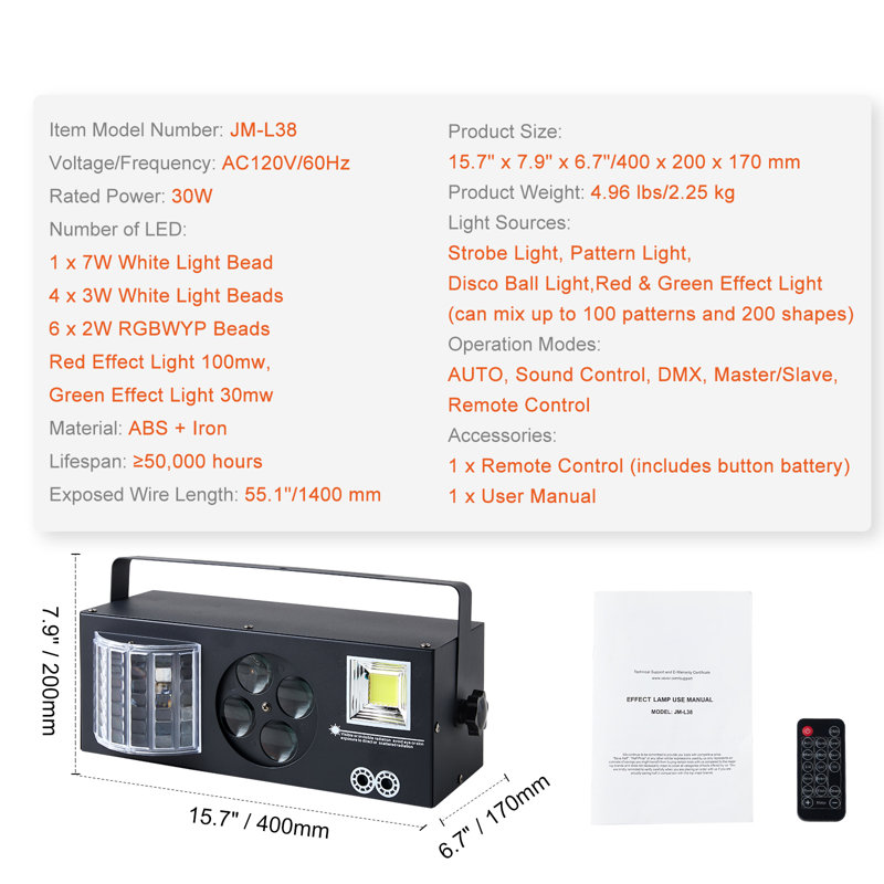 LED Projection & Strobe Lights