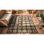 Tapis crocheté antique en laine et coton
